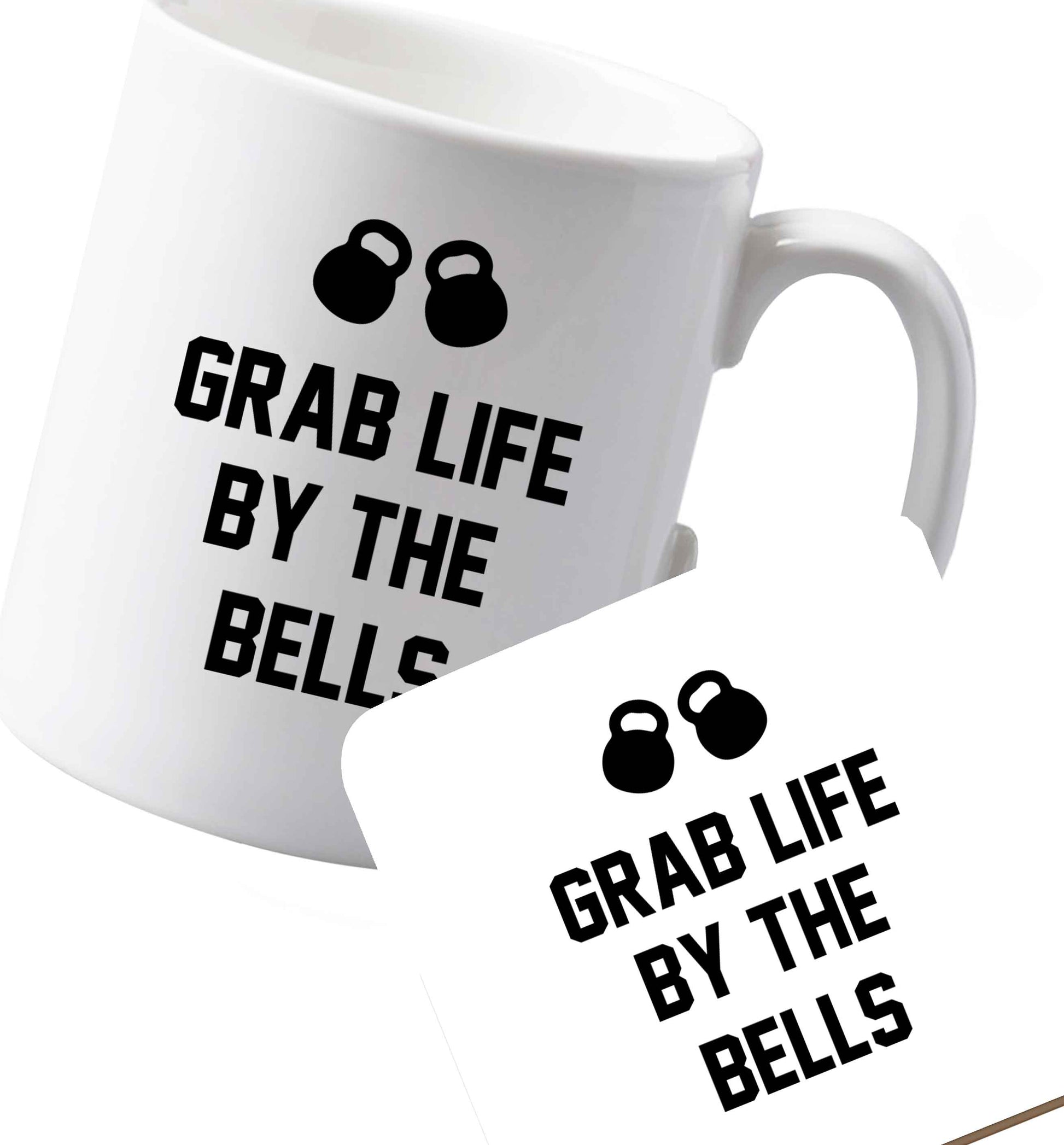 10 oz Ceramic mug and coaster Favourite Type Pan Pancake both sides