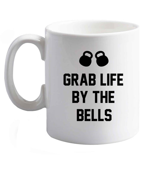10 oz Favourite Type Pan Pancake ceramic mug right handed