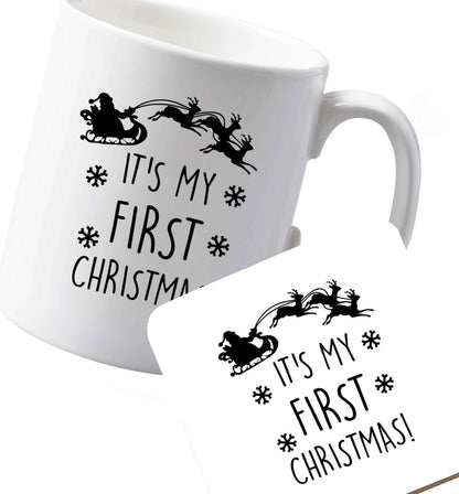 10 oz Ceramic mug and coaster Favourite Type Pan Pancake both sides