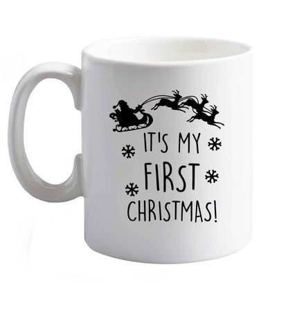 10 oz Favourite Type Pan Pancake ceramic mug right handed