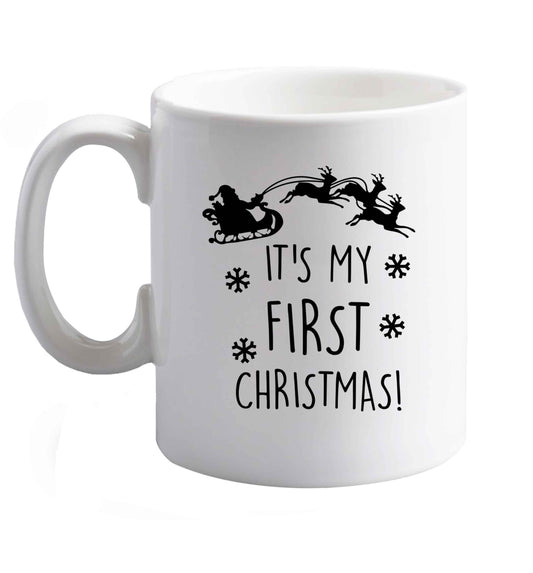 10 oz Favourite Type Pan Pancake ceramic mug right handed