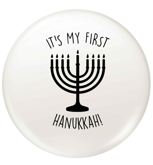 It's my first hanukkah small 25mm Pin badge