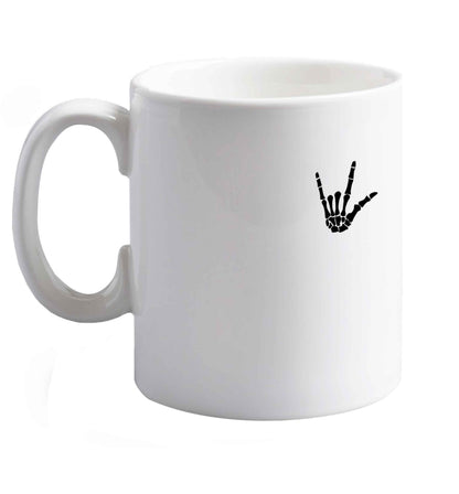 10 oz Favourite Type Pan Pancake ceramic mug right handed