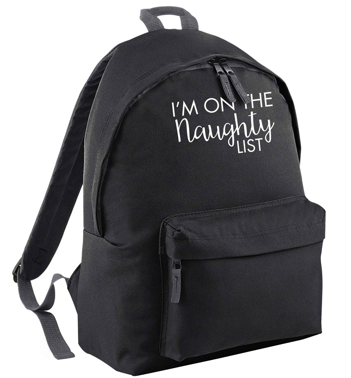 I'm on the naughty list | Children's backpack