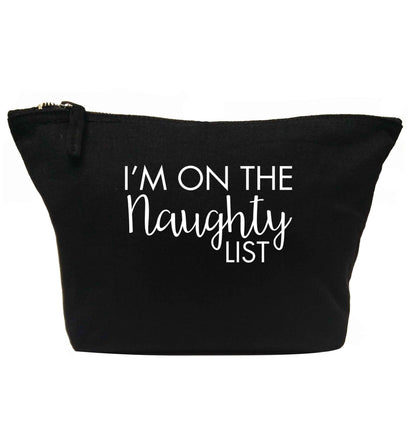 I'm on the naughty list | Makeup / wash bag