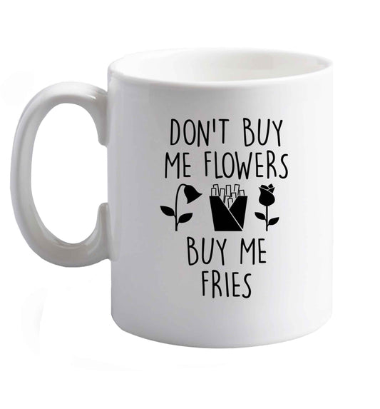 10 oz Favourite Type Pan Pancake ceramic mug right handed