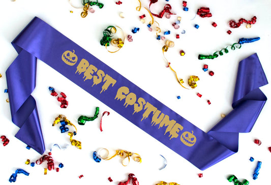 Best Costume | Halloween Costume | Sash
