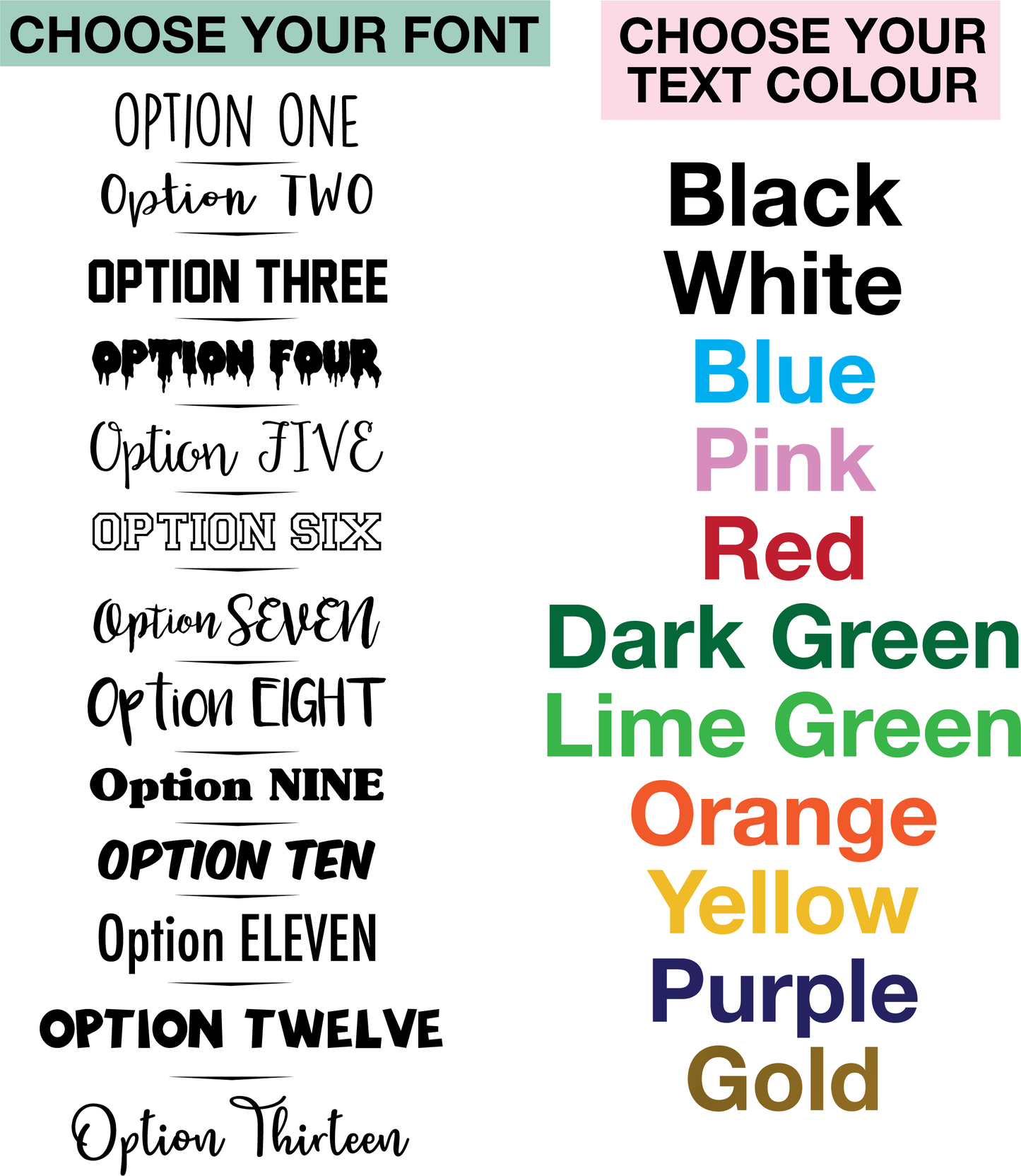 Custom order any text colour and font | Children's Hoodie