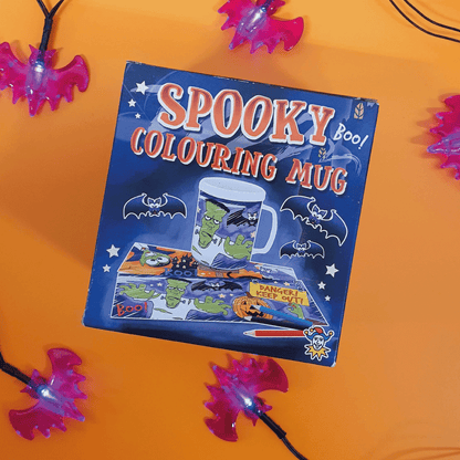 Colour your own Halloween mug | Two pictures included!