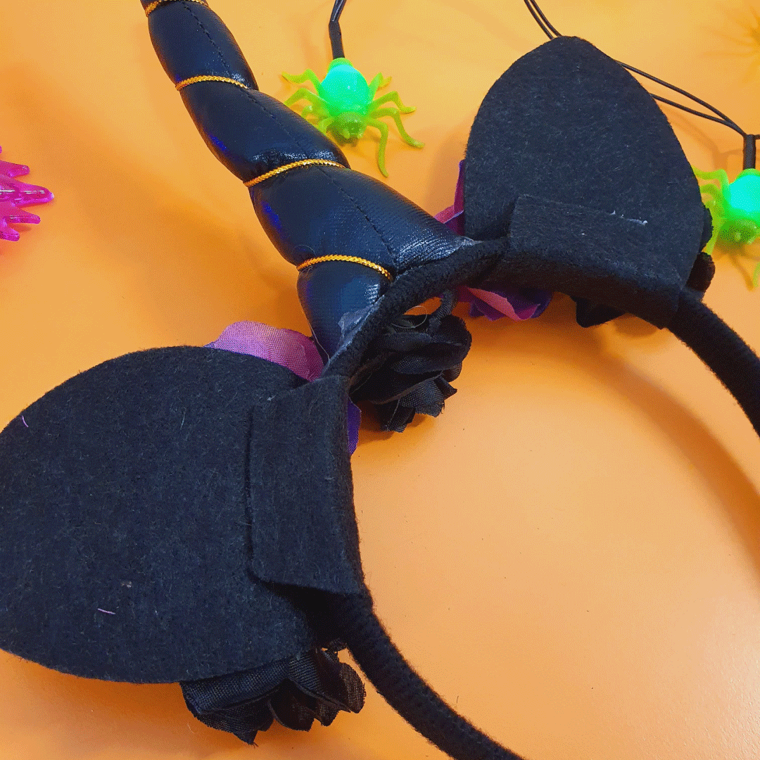 Black and purple unicorn headband | Flox Creative