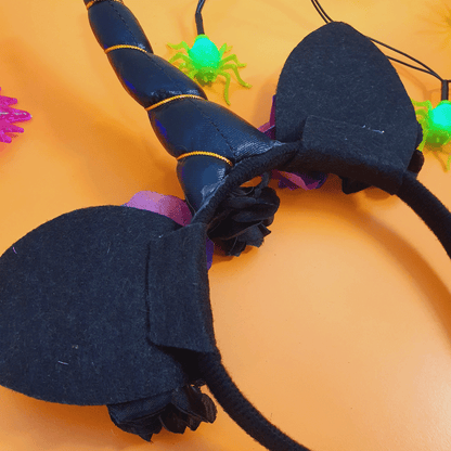 Black and purple unicorn headband | Flox Creative