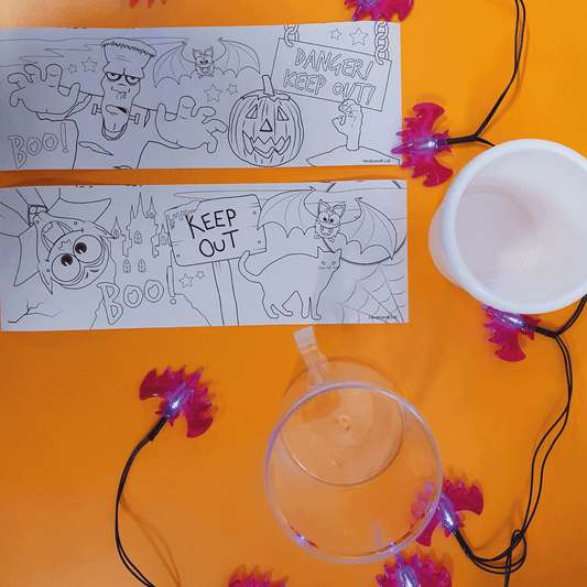 Colour your own Halloween mug | Two pictures included!
