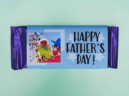 Father's Day Personalised Chocolate Bars | Flox Creative