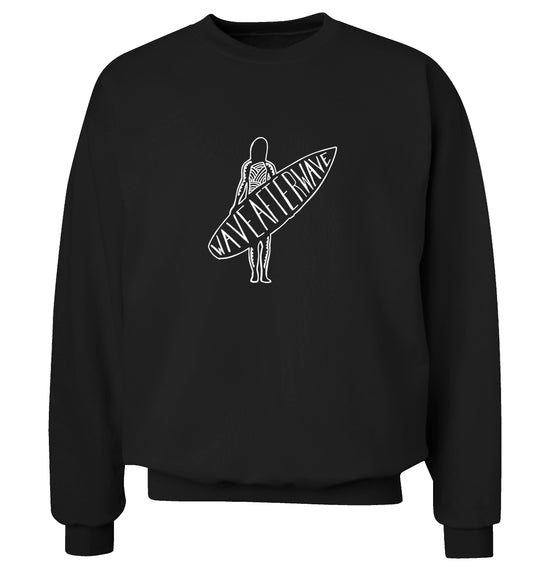 Wave after wave Adult's unisex black Sweater 2XL