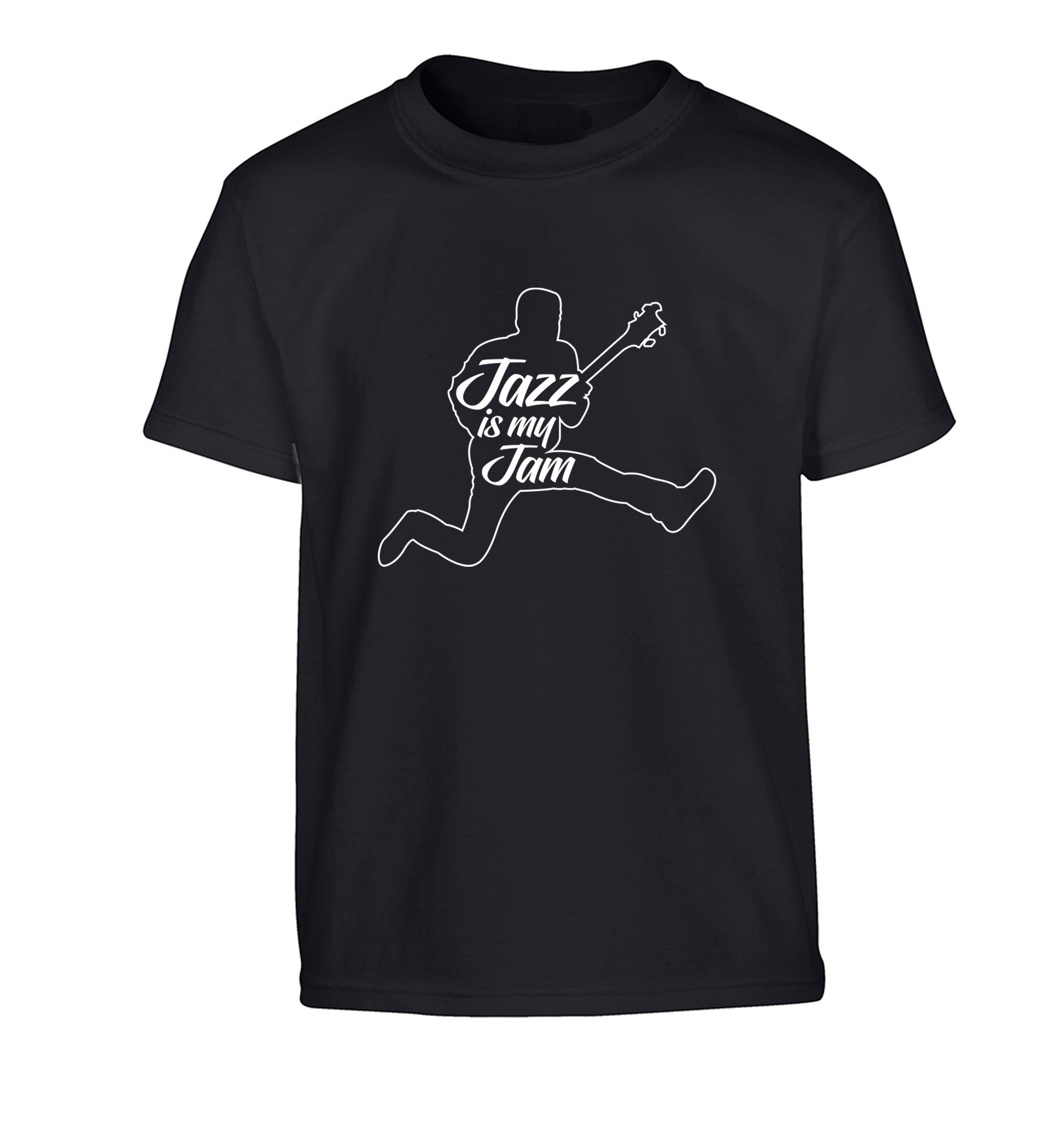 Jazz is my jam Children's black Tshirt 12-13 Years