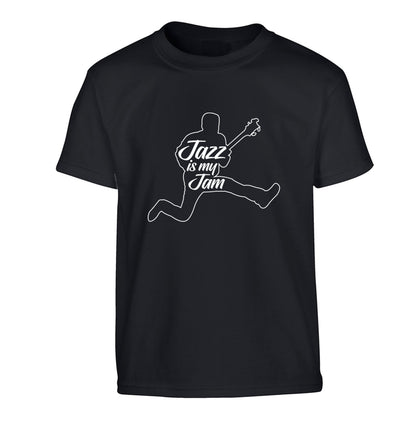 Jazz is my jam Children's black Tshirt 12-13 Years