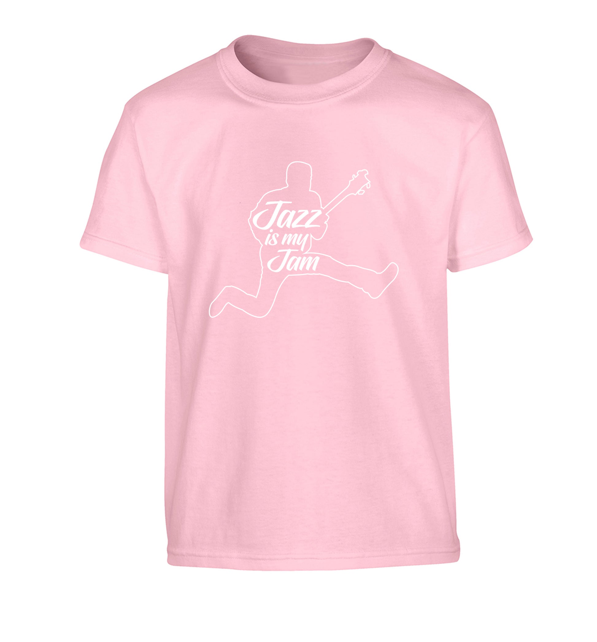 Jazz is my jam Children's light pink Tshirt 12-13 Years