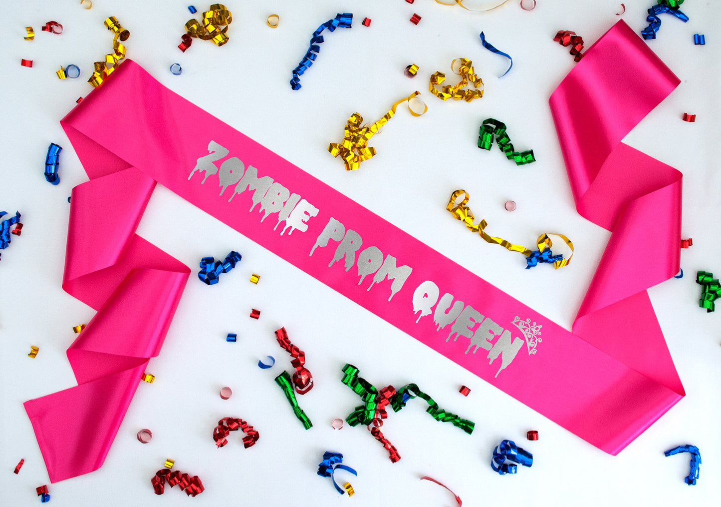 Zombie Prom Queen | Halloween Costume | Sash